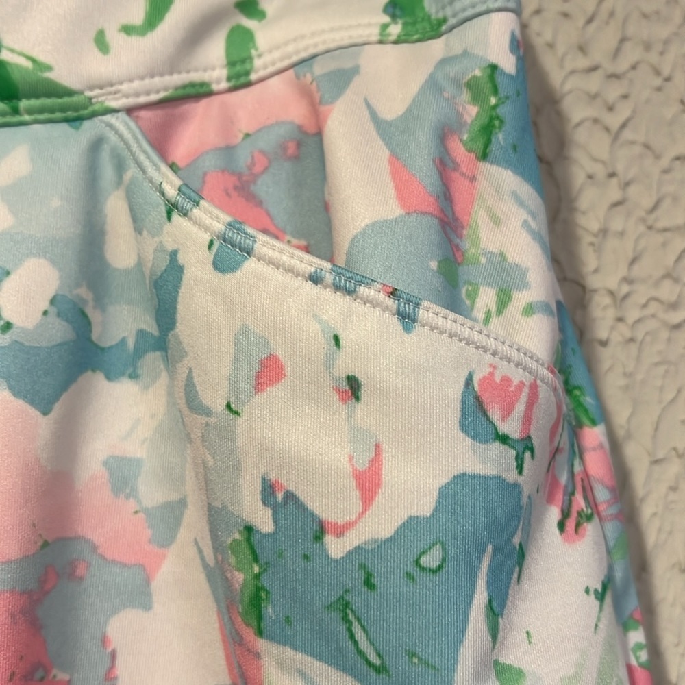 Adidas Floral pastel floral print Skort size small - Picture 4 of 8